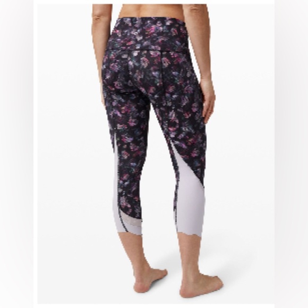 Lululemon wunder train scalloped Hem high crop23